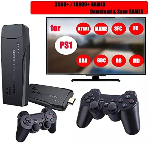 SUPER GAME STICK RETRÔ 4K + 2 CONTROLES